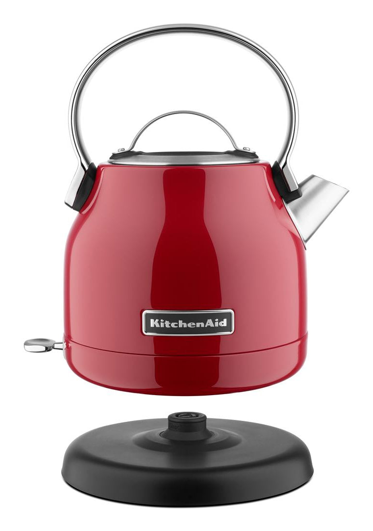 KitchenAid 5KEK1222EER Bouilloire Électrique 1,25 L 2200 W, Acier Inoxydable, Noir et Rouge