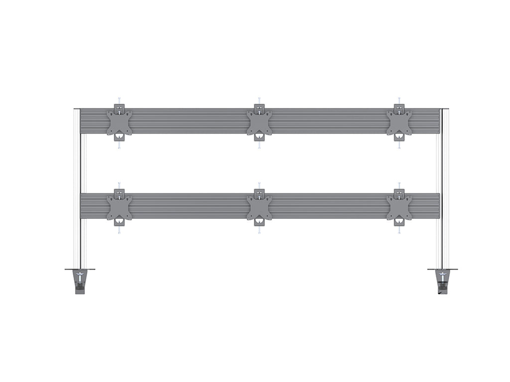 Multibrackets 5551 support d'écran plat pour bureau Noir, Argent