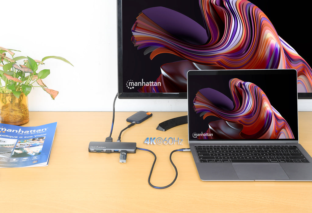 Manhattan USB-C 3.2 Gen 1 Dockingstation - vue 5