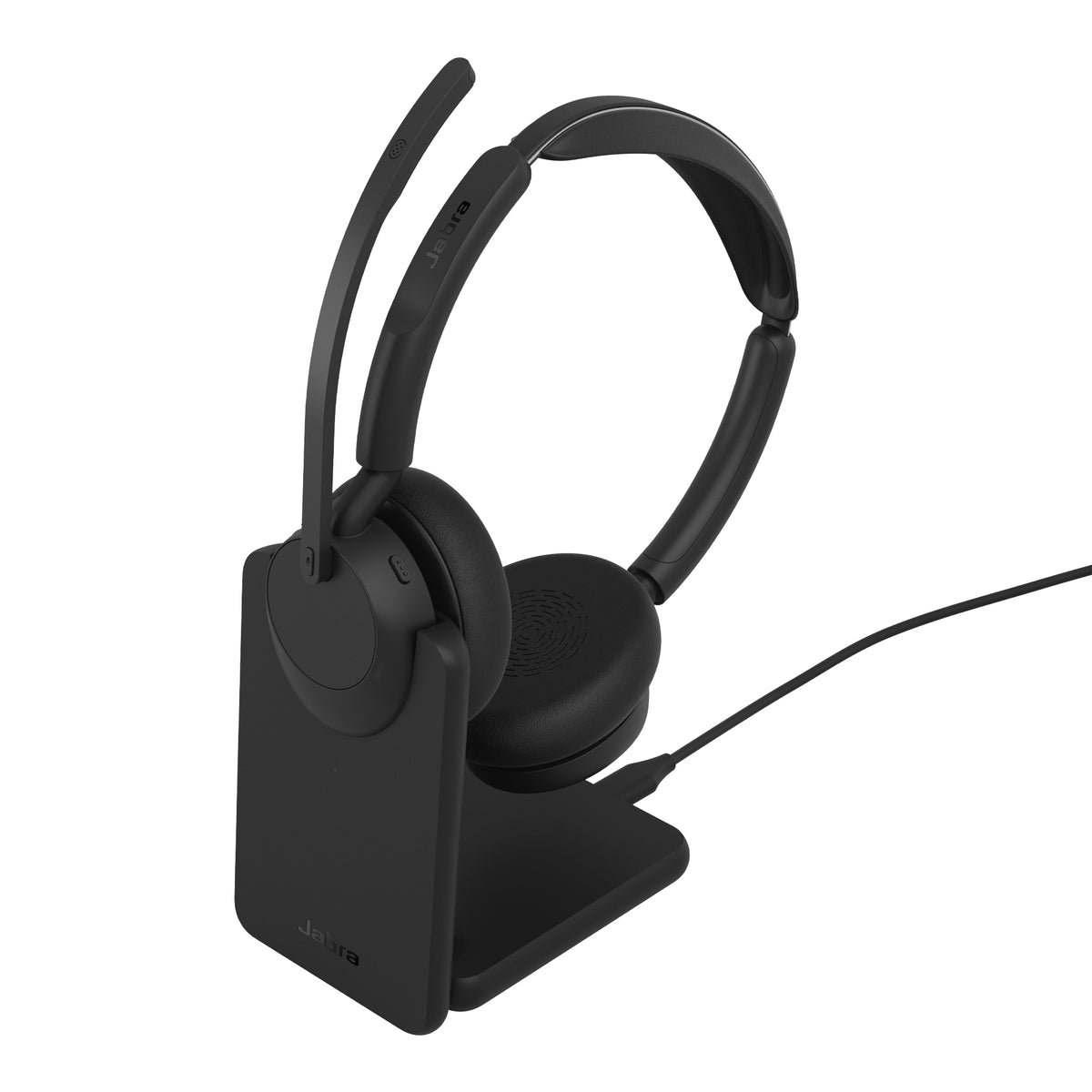 Jabra Evolve3 45 Casque Sans fil Arceau Bureau/Centre d'appels USB Type-A Bluetooth Noir - vue 2