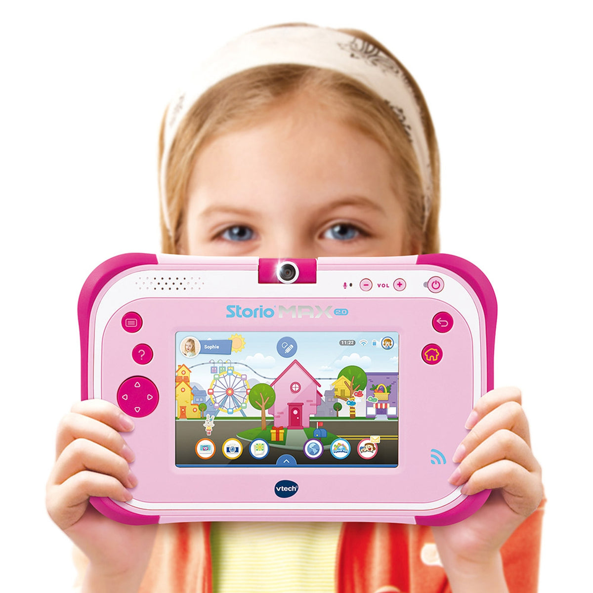 Vtech Tablette tactile storio max 2.0 5 rose