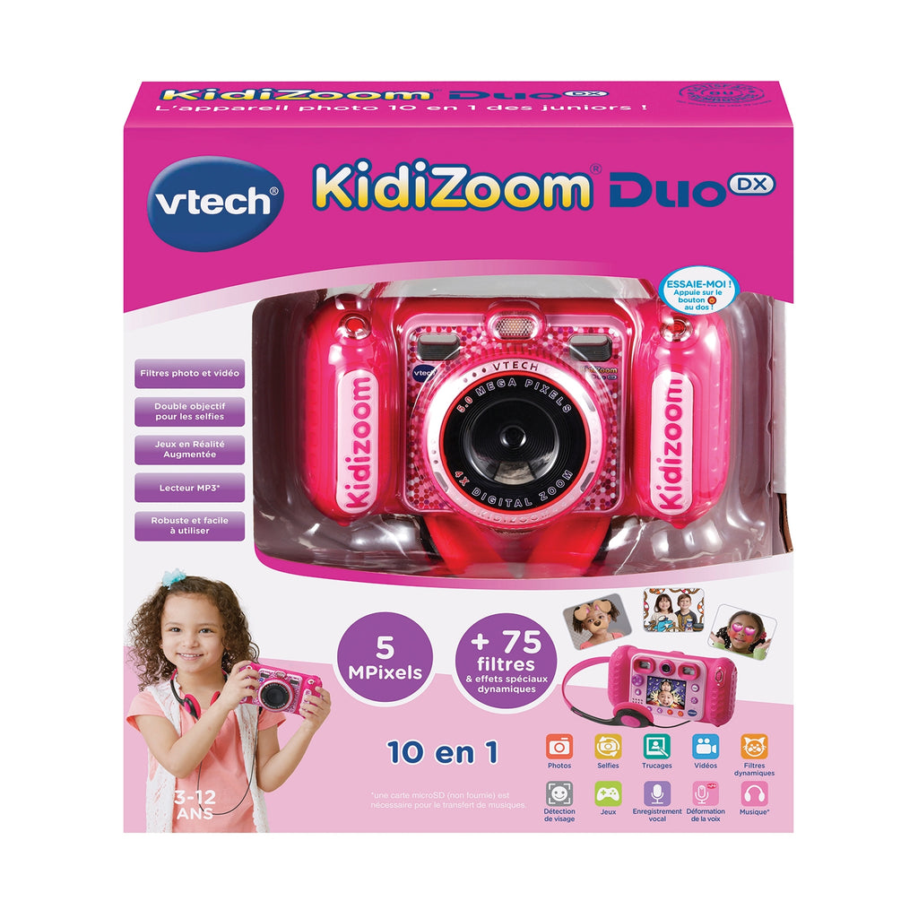 Vtech Appareil photo Kidizoom duo DX rose