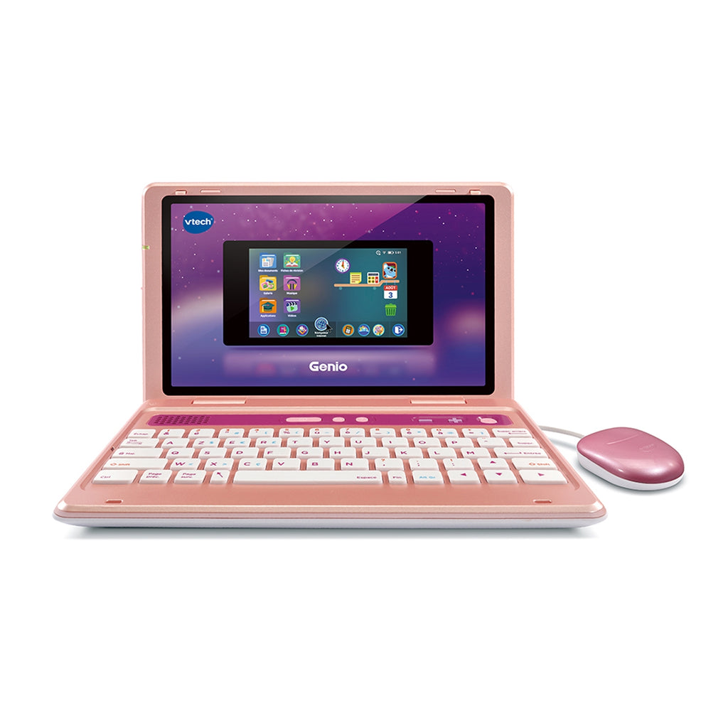 Vtech Genio mon premier vrai ordinateur rose