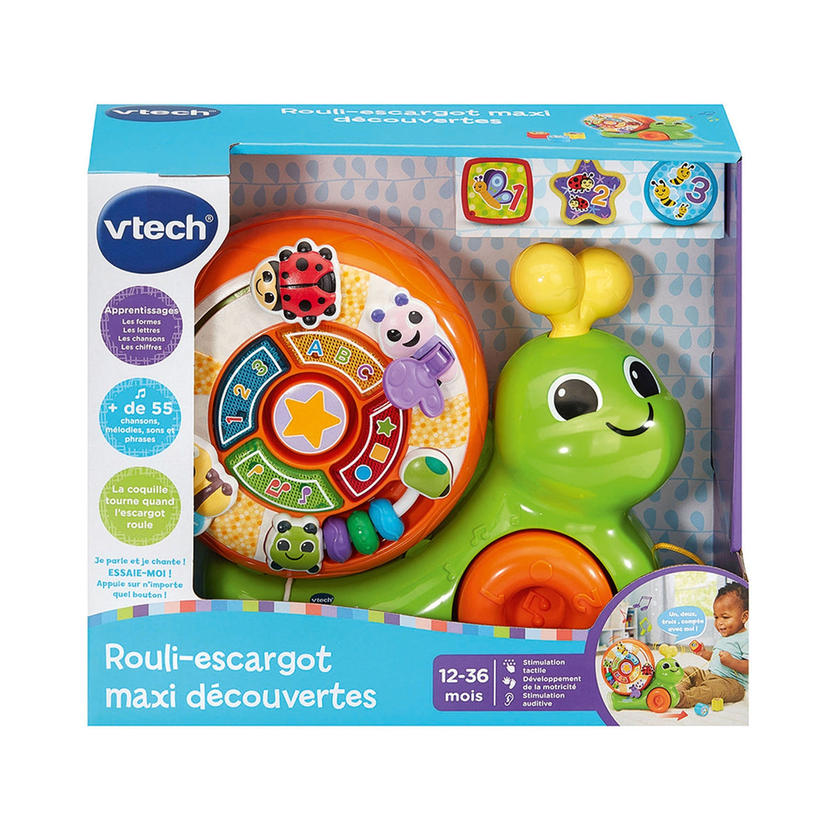 Vtech Rouli-escargot maxi découvertes