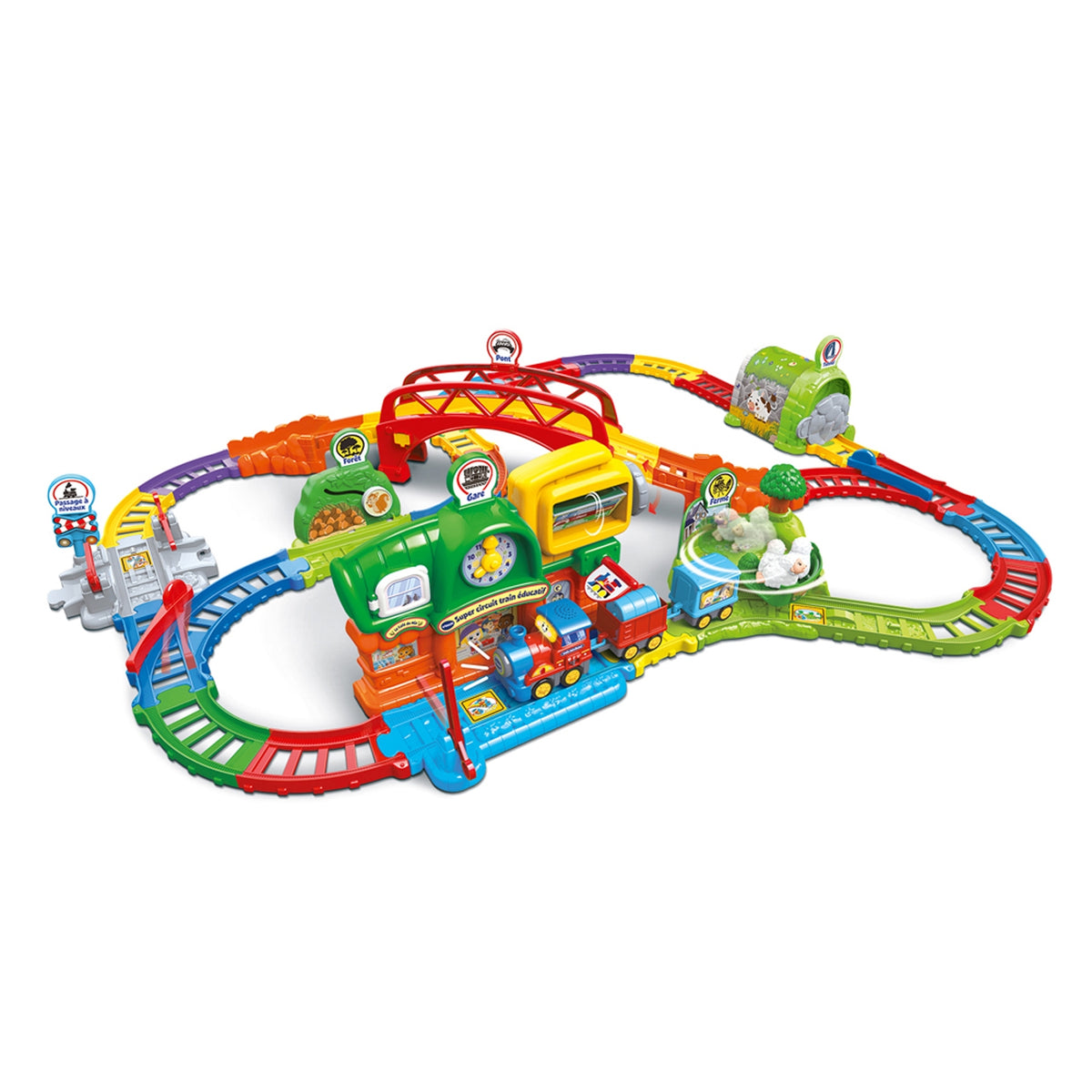 Vtech Tut tut bolides - Super circuit train éducatif
