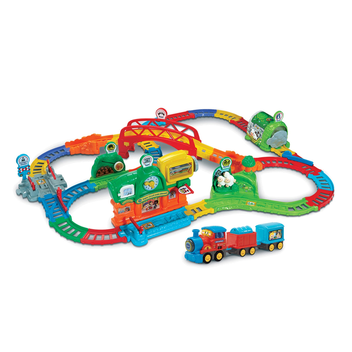 Vtech Tut tut bolides - Super circuit train éducatif