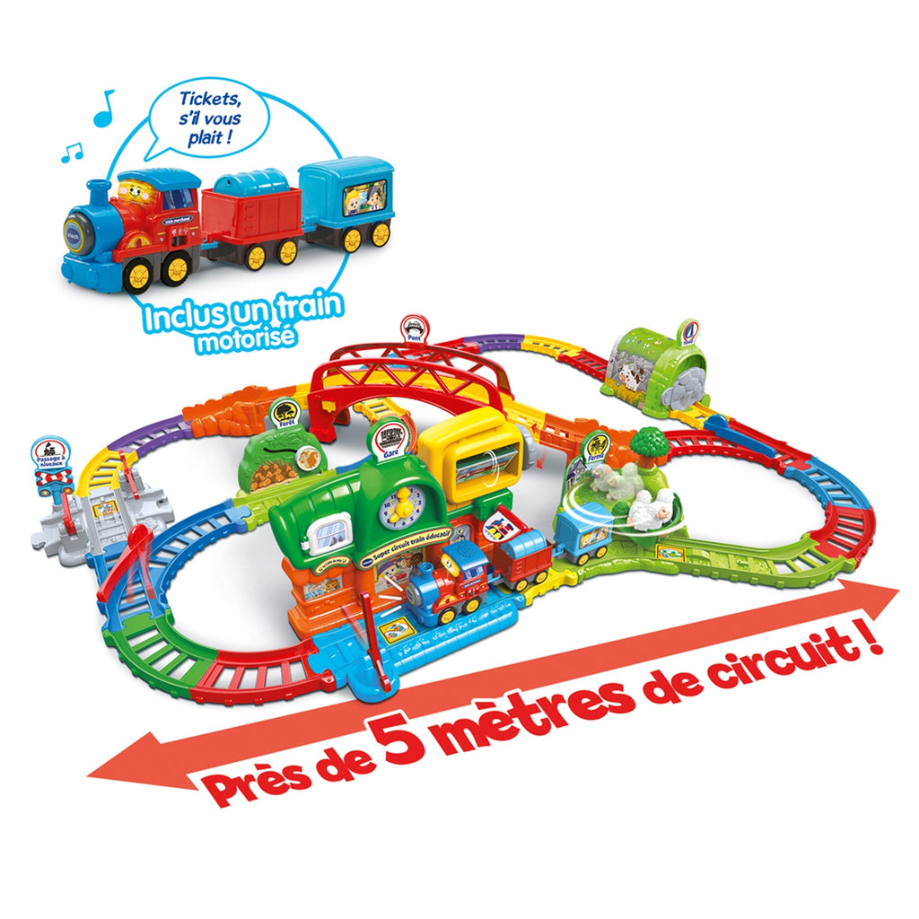 Vtech Tut tut bolides - Super circuit train éducatif