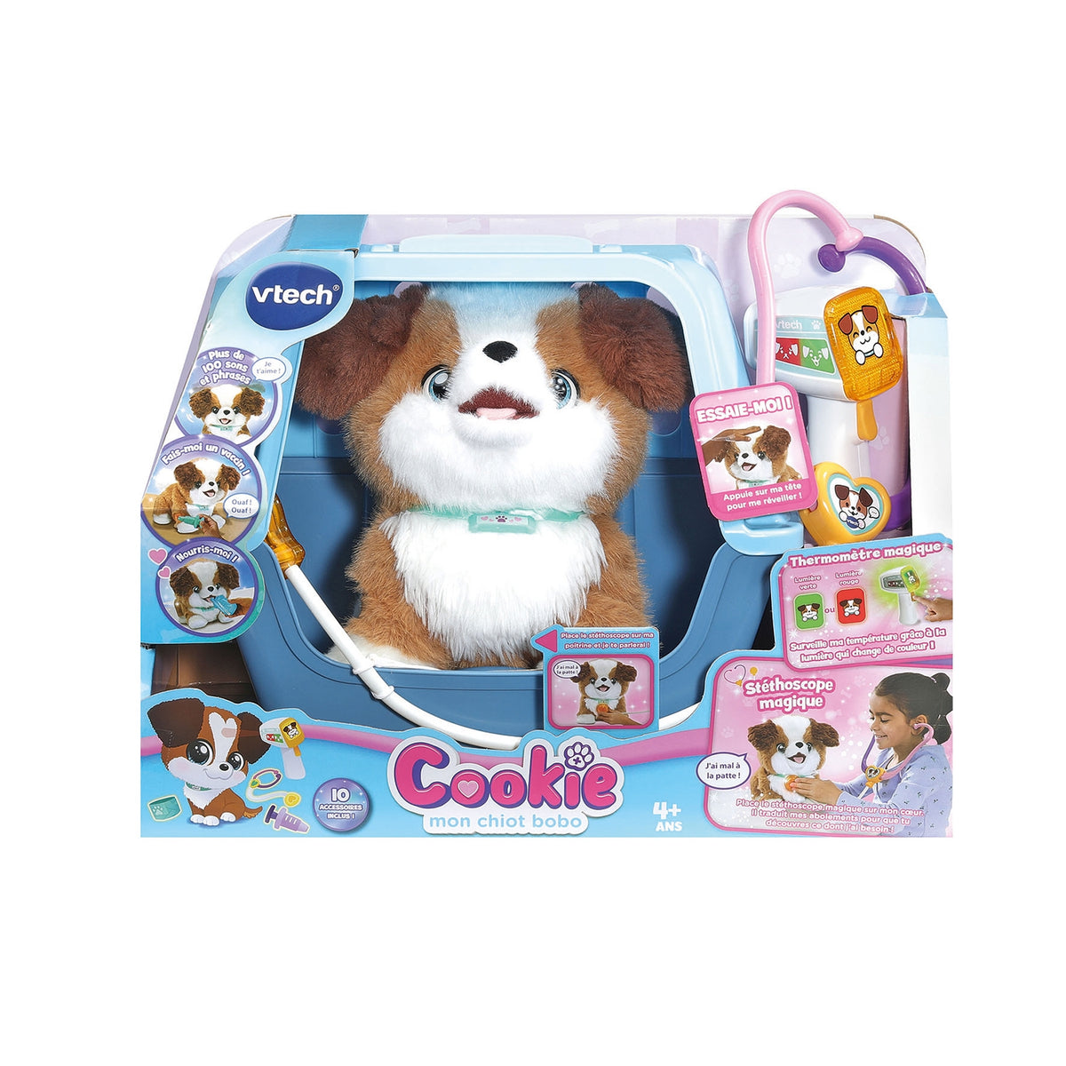 Vtech Cookie Mon Chiot Bobo 10 Accessoires