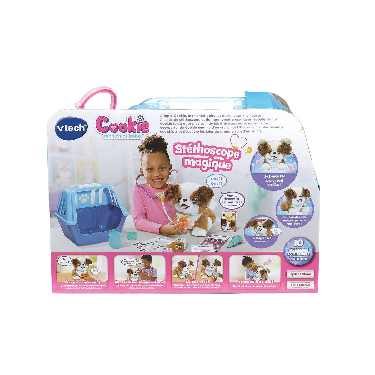 Vtech Cookie Mon Chiot Bobo 10 Accessoires