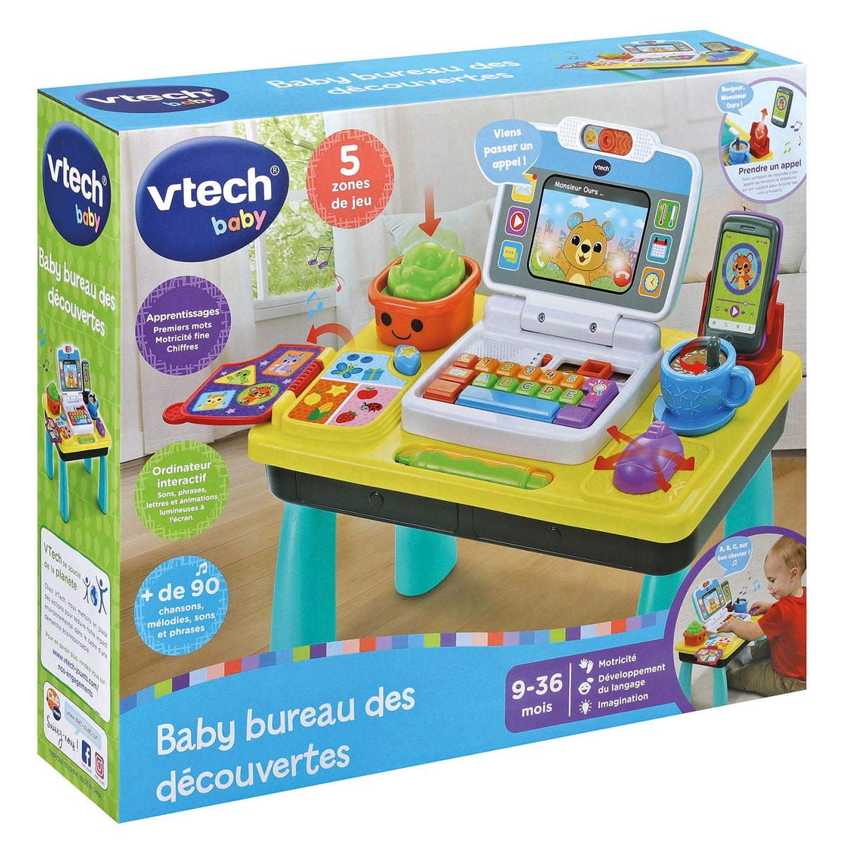 Vtech Baby Baby Bureau des Découvertes
