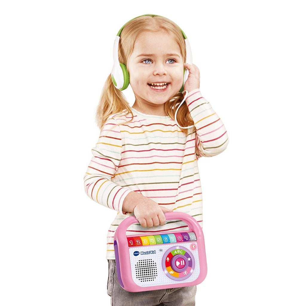 Vtech Music'kid baladeur musical éducatif rose