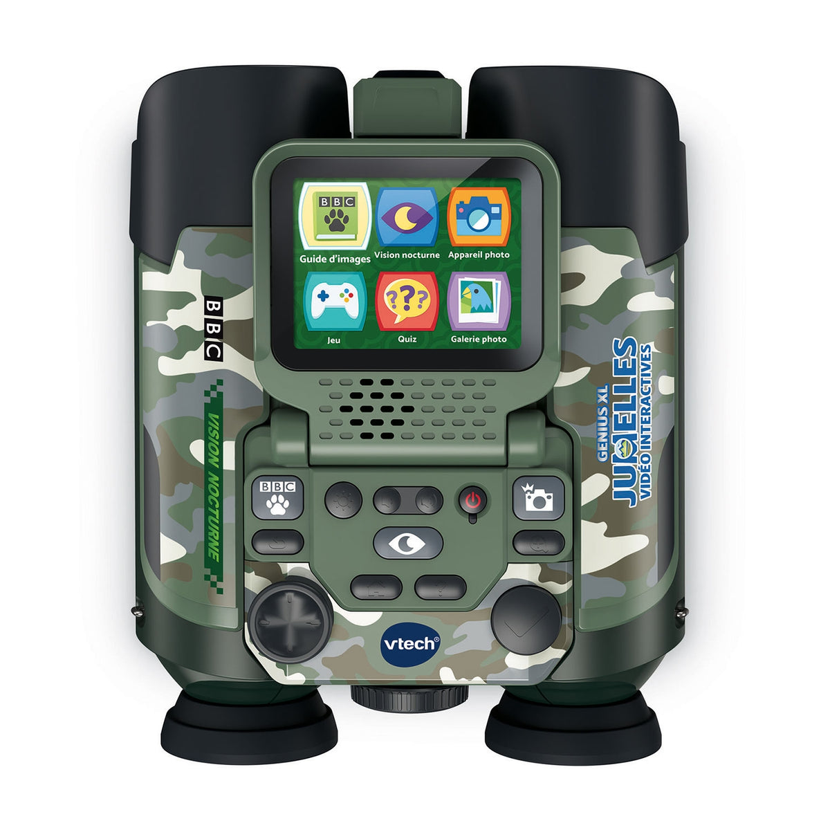 Vtech Genius XL - Jumelles vidéo interactives (camouflage)