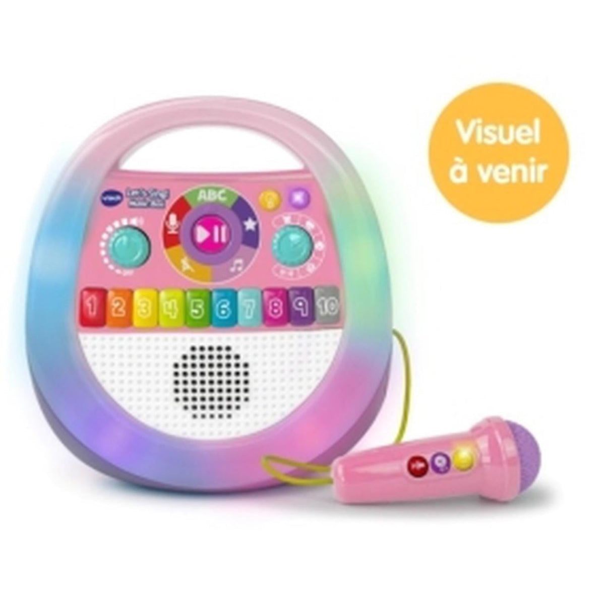 Vtech Music'kid karaoké rose avec micro