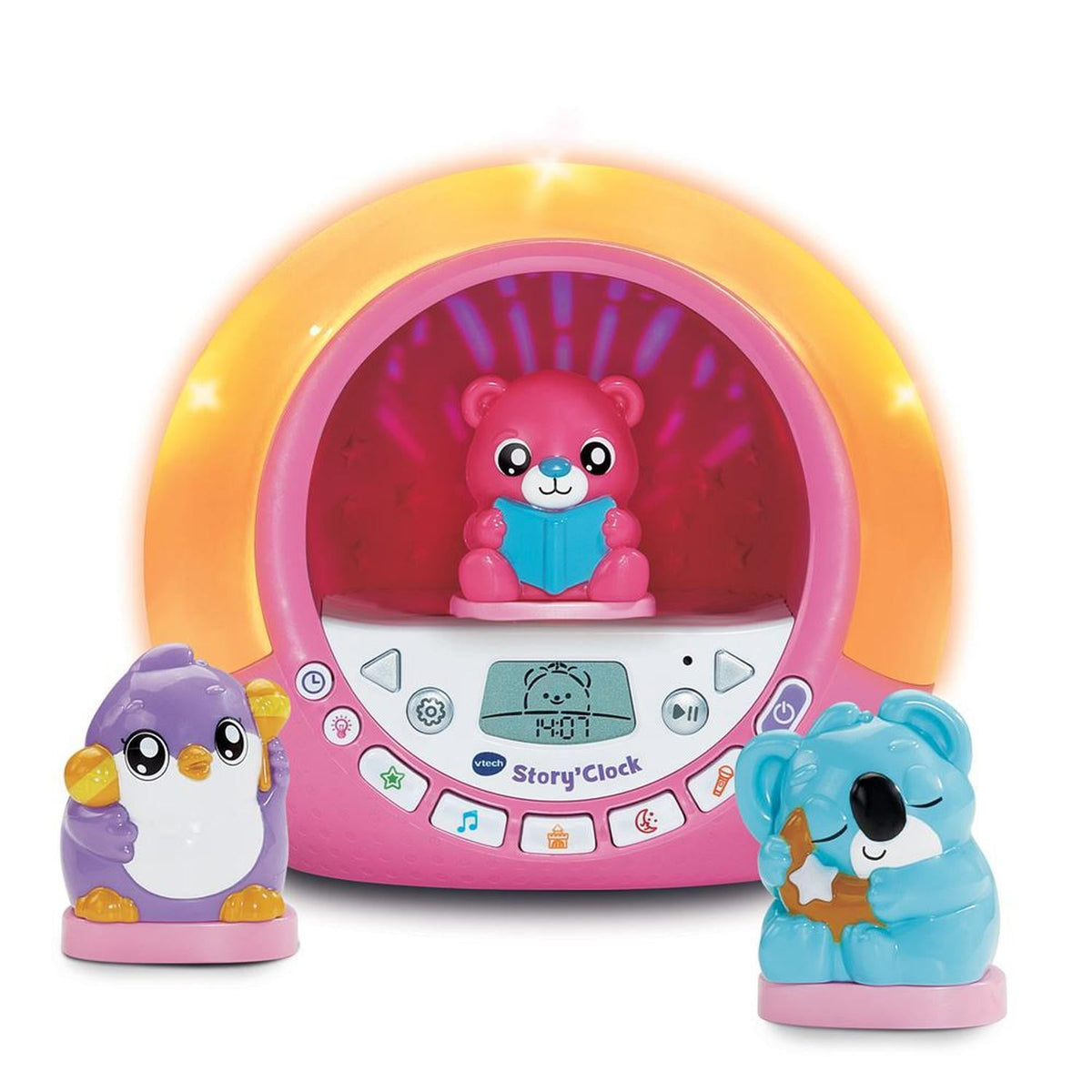 Vtech Story'Clock ma conteuse réveil rose
