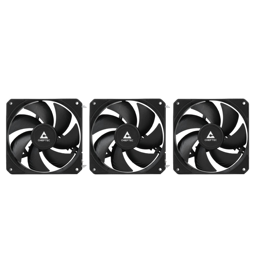 Chieftec CLC-360-VRM-BLK système de refroidissement d’ordinateur Boitier PC Refroidisseur de liquide tout-en-un 12 cm Noir - vue 3