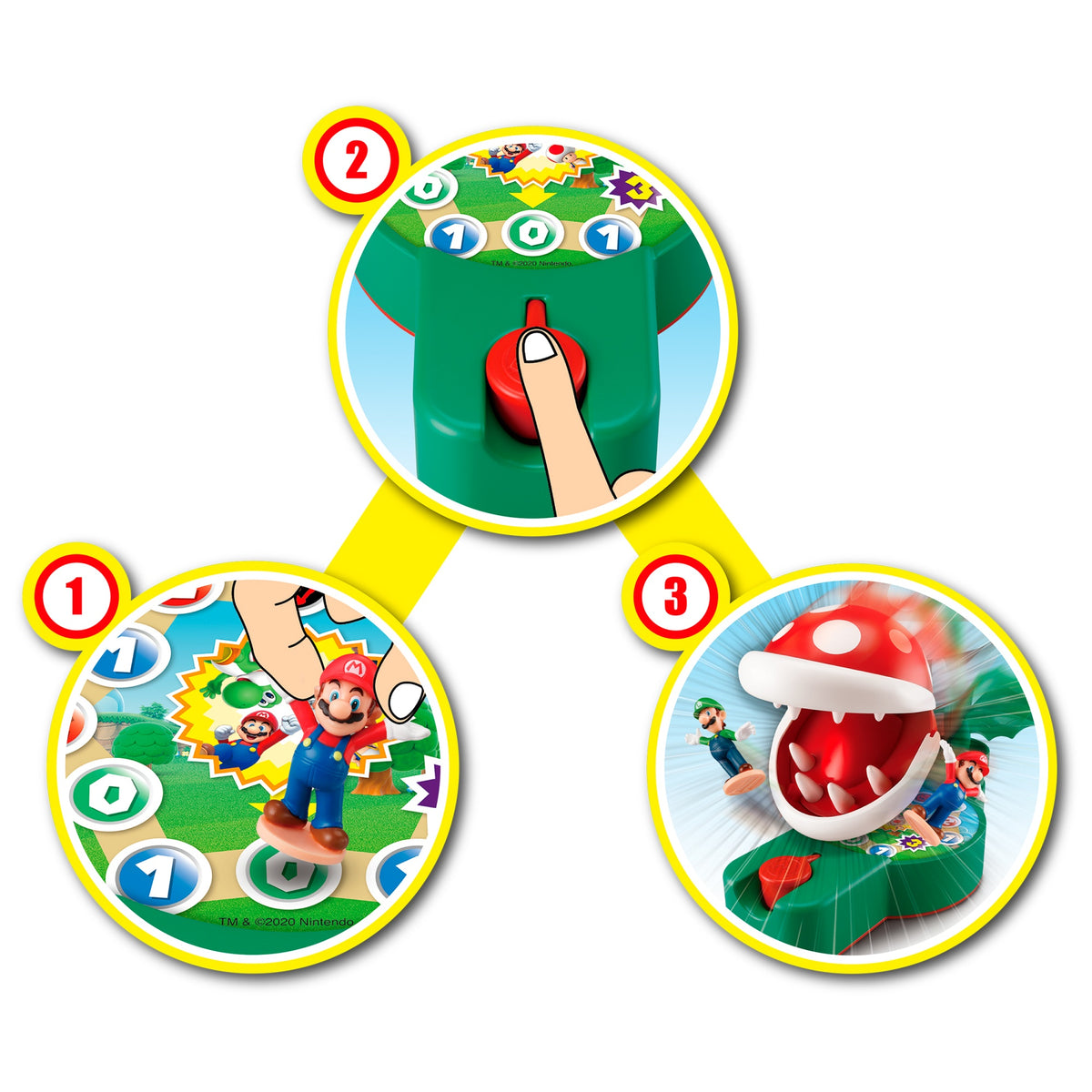 EPOCH Games Super Mario Piranha Plant Escape!