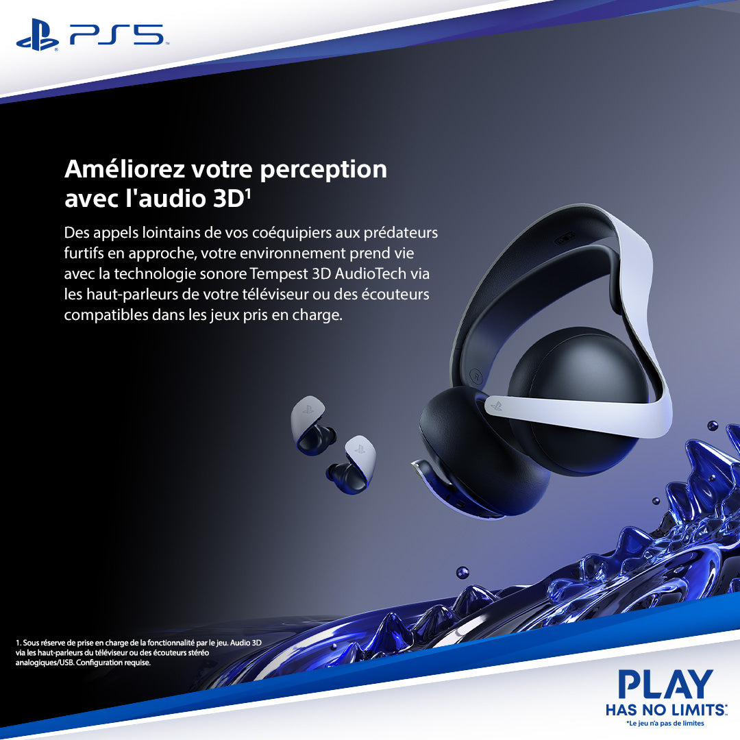 Sony Interactive Entertainment PlayStation 5 1 To Wifi Noir, Blanc