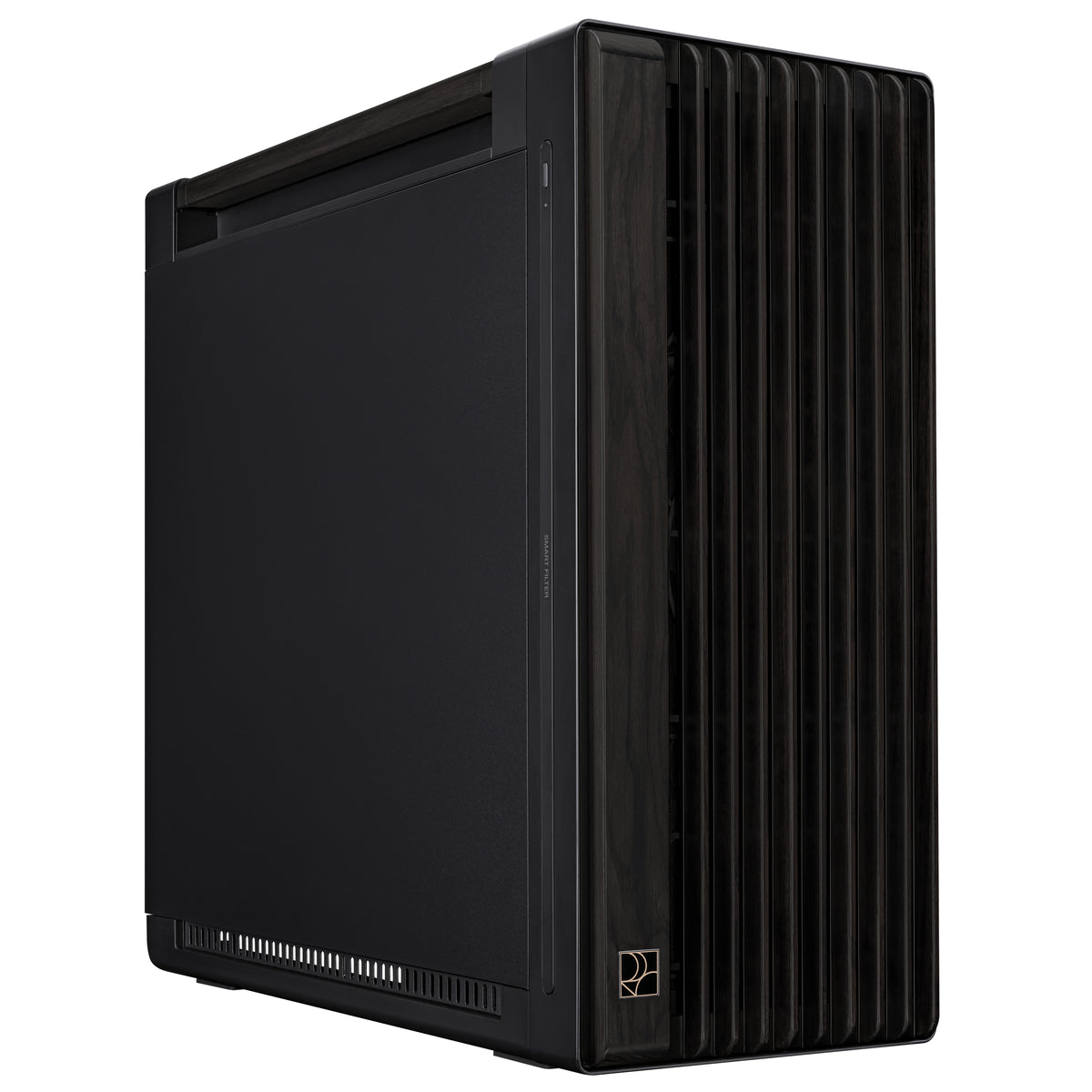 ASUS ProArt PA602 Wood Edition Boîtier PC Midi Tower Noir avec Panneau Métal