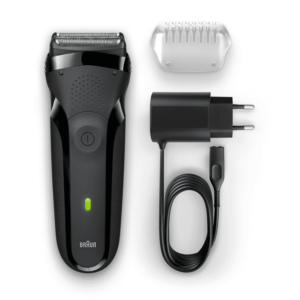 Braun Series 3 300s Rasoir à grille Tondeuse Noir