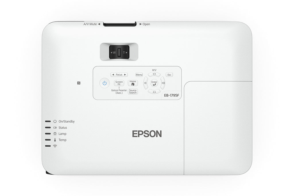 Epson EB-1795F Projecteur à focale courte 3200 ANSI lumens 3LCD 1080p (1920x1080) Blanc, Gris