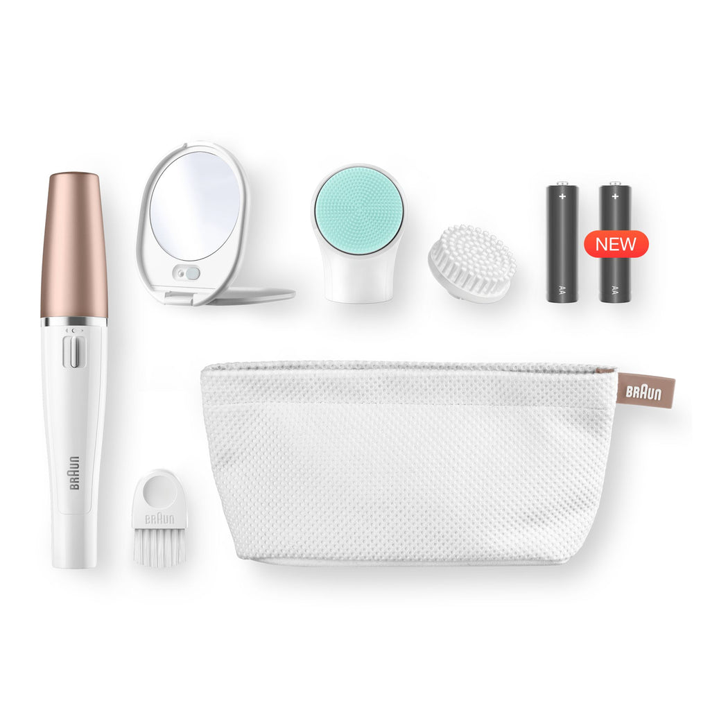 Braun FaceSpa 851V Or, Blanc