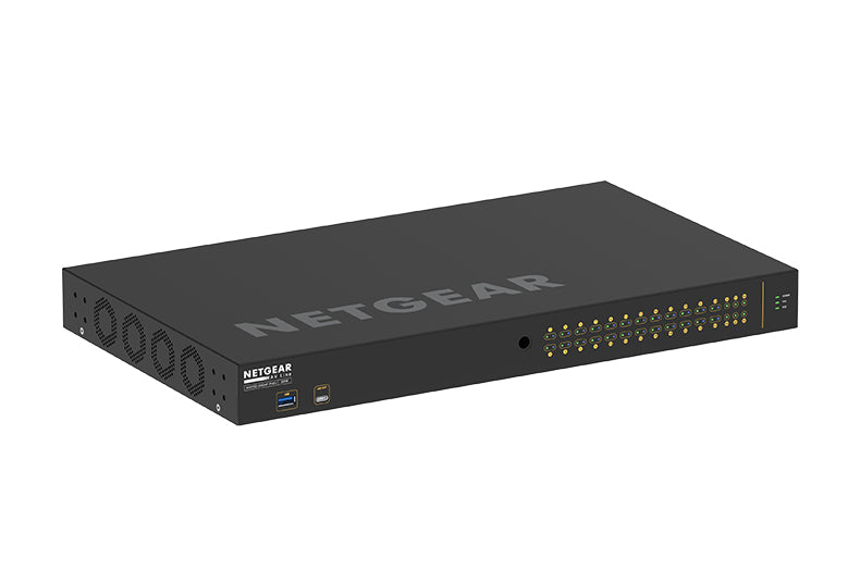 NETGEAR GSM4230P Switch Gigabit Ethernet Géré L2/L3 PoE 30 Ports 1U Noir