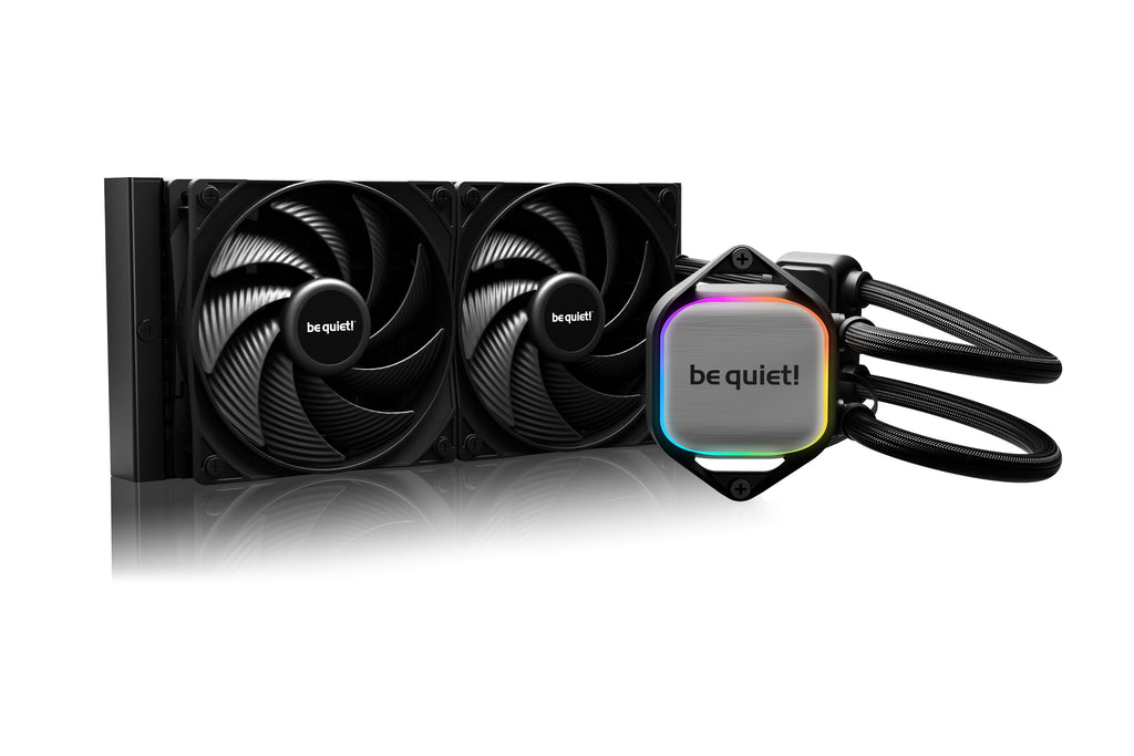 be quiet! Pure Loop 2 240 mm | Système de refroidissement liquide tout-en-un, 240 mm, noir, socket Intel et AMD