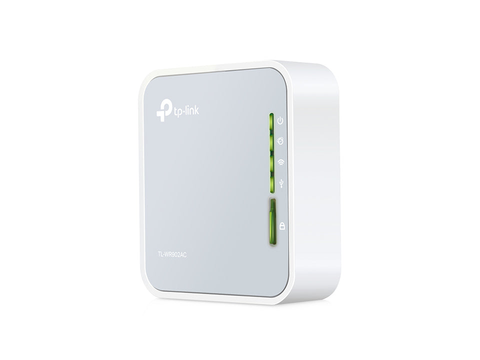 TP-Link TL-WR902AC routeur sans fil Fast Ethernet Bi-bande (2,4 GHz / 5 GHz) 4G Blanc