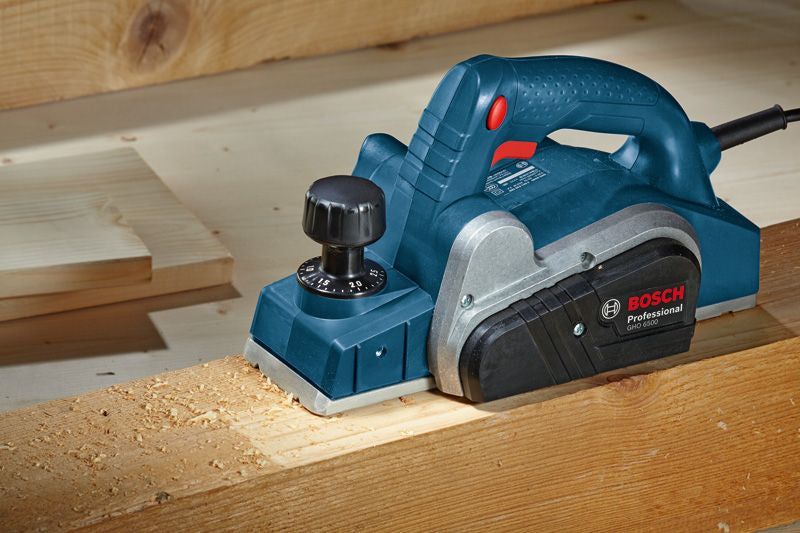 Bosch Bosch GHO 6500 Noir, Bleu, Métallique 16500 tr/min 650 W