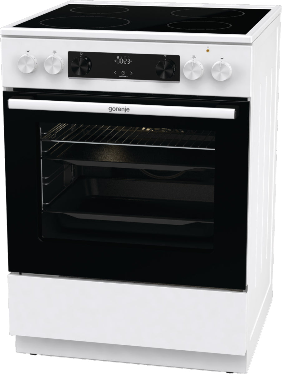 Gorenje GEC6C40WD Cuisinière Electrique Céramique Blanc