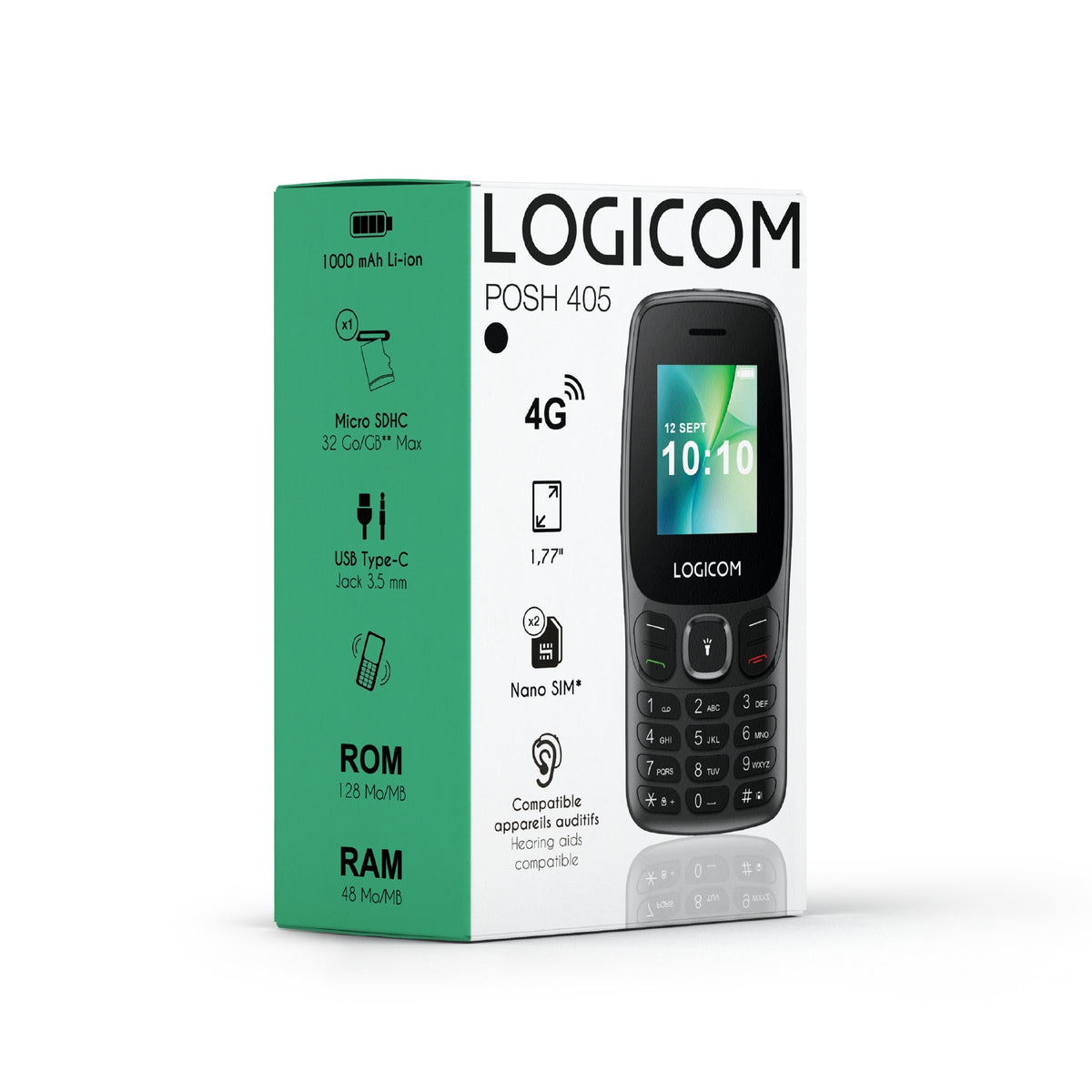 Logicom Téléphone 4G Dual sim