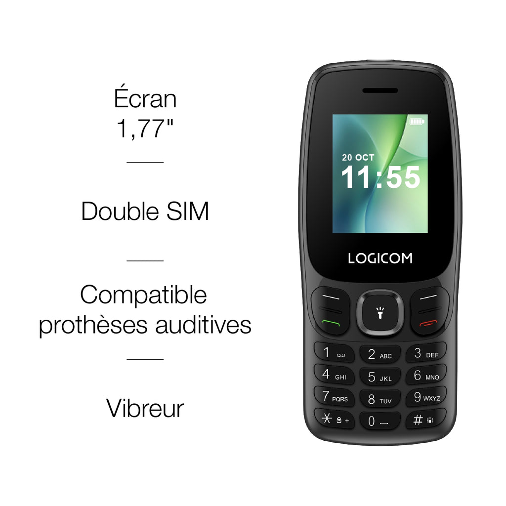 Logicom Téléphone 4G Dual sim
