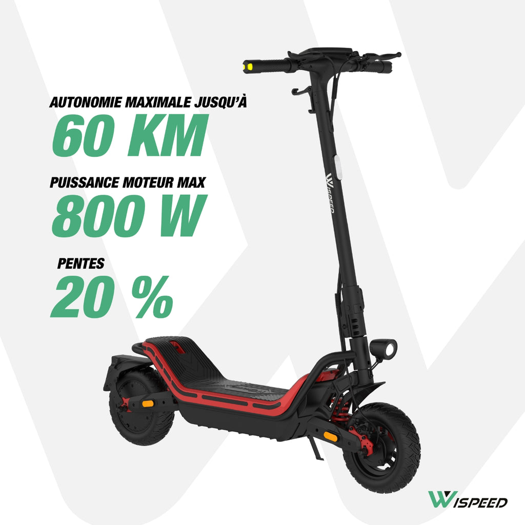 Wispeed Trottinette électrique SUVPILOT 150R