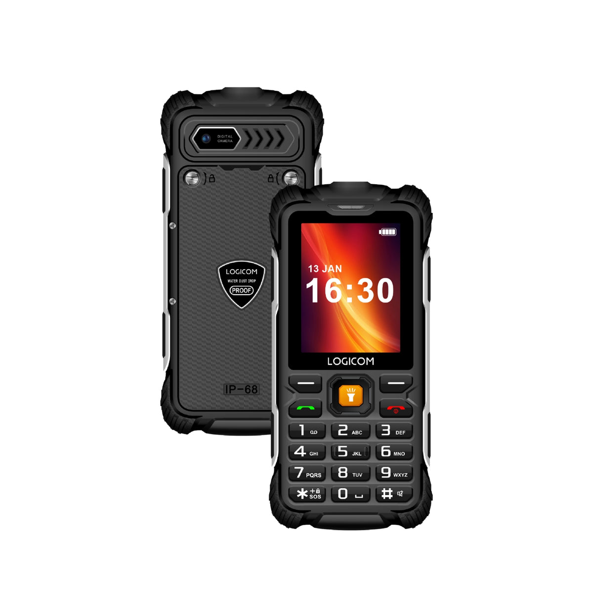 Logicom Téléphone Xtrem 60 Noir 4G