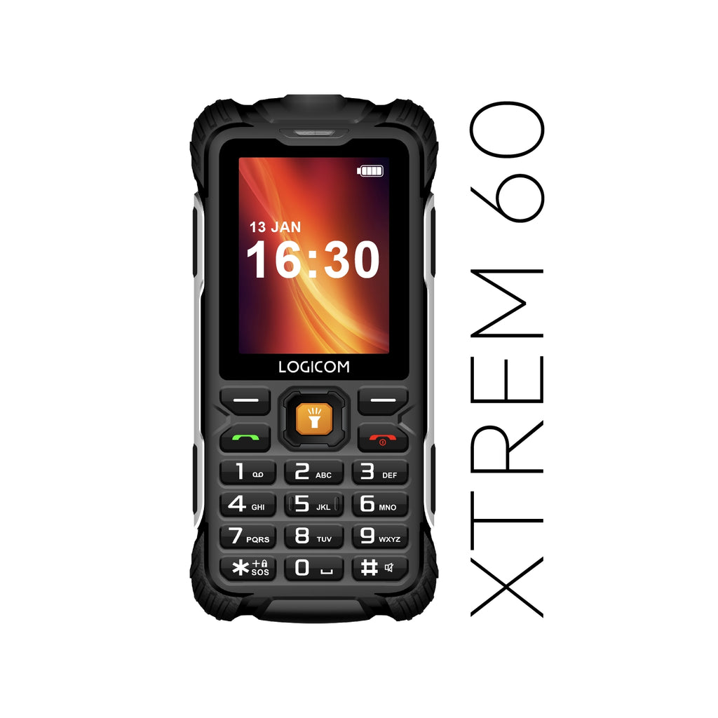 Logicom Téléphone Xtrem 60 Noir 4G