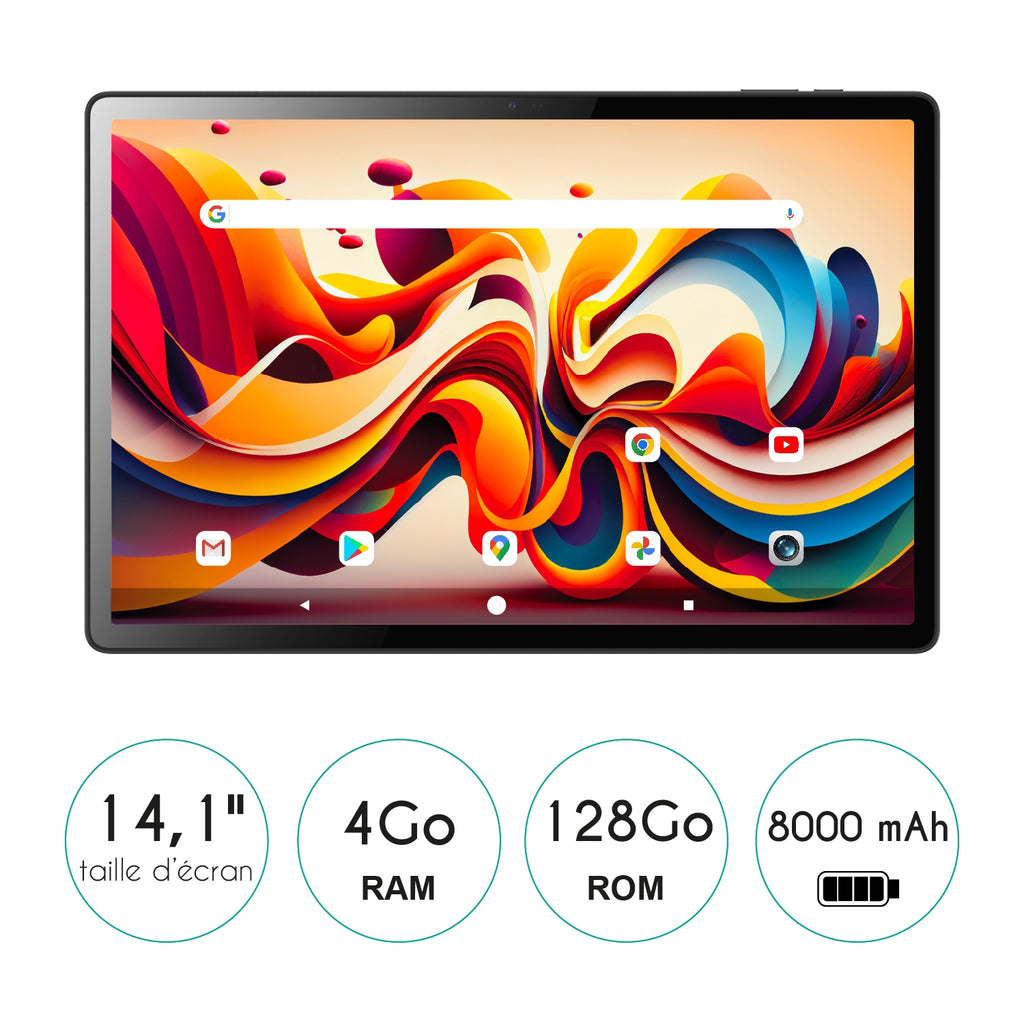 Logicom Tablette tactile Tab XL 14 14,1'' 128 Go