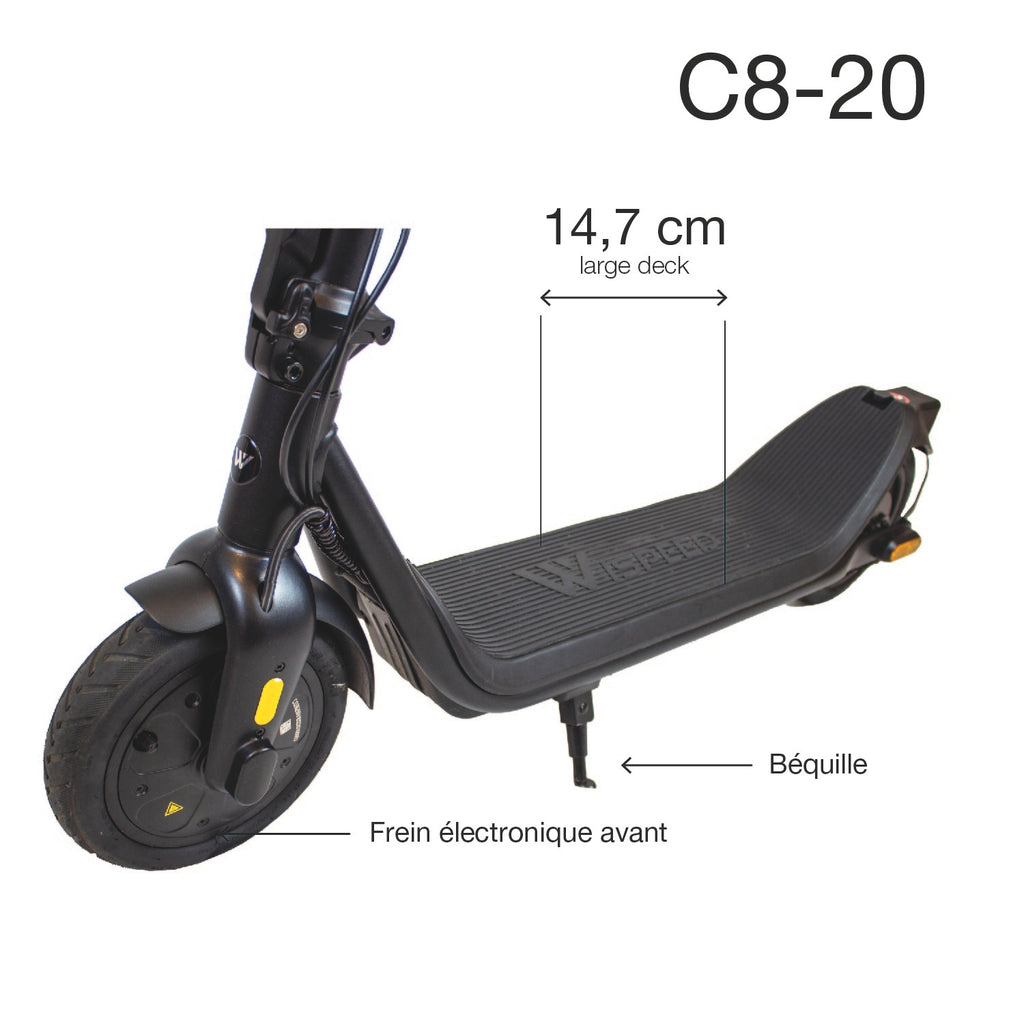 Wispeed Trottinette électrique C8-20