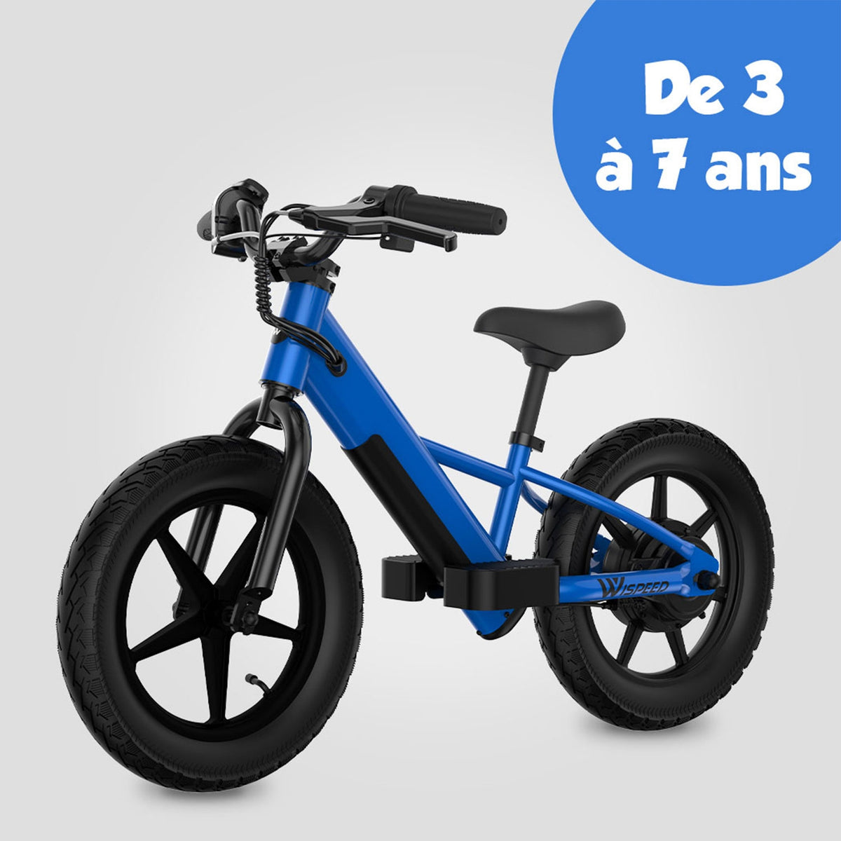 Wispeed Draisienne WIKIDS bleu 14P 100W