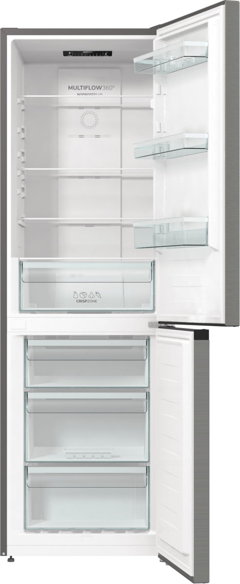 Gorenje NRK61CS2XL4 Pose libre 300 L Gris, Acier inoxydable, Gris foncé - vue 6