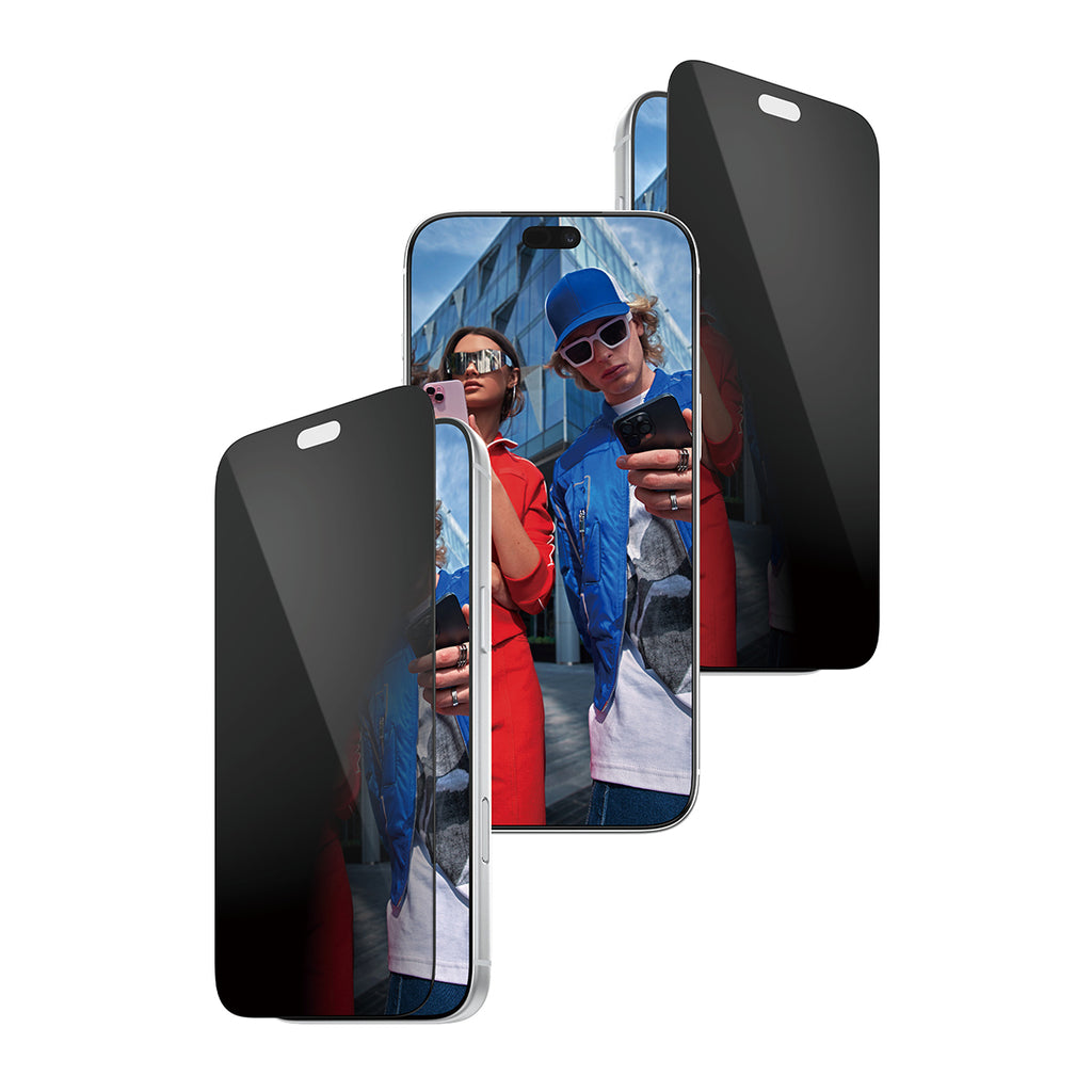 PanzerGlass ® 2-Way Privacy Screen Protector iPhone 2026 Pro Max | Ultra-Wide Fit w. EasyAligner Protection d'écran tran