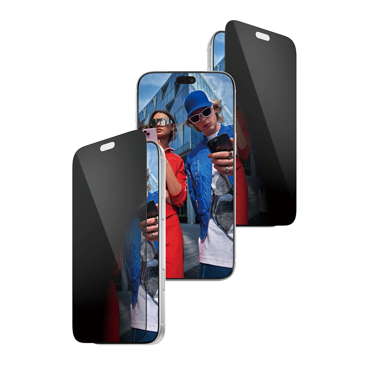 PanzerGlass ® 2-Way Privacy Screen Protector iPhone 2026 Pro Max | Ultra-Wide Fit w. EasyAligner Protection d'écran tran