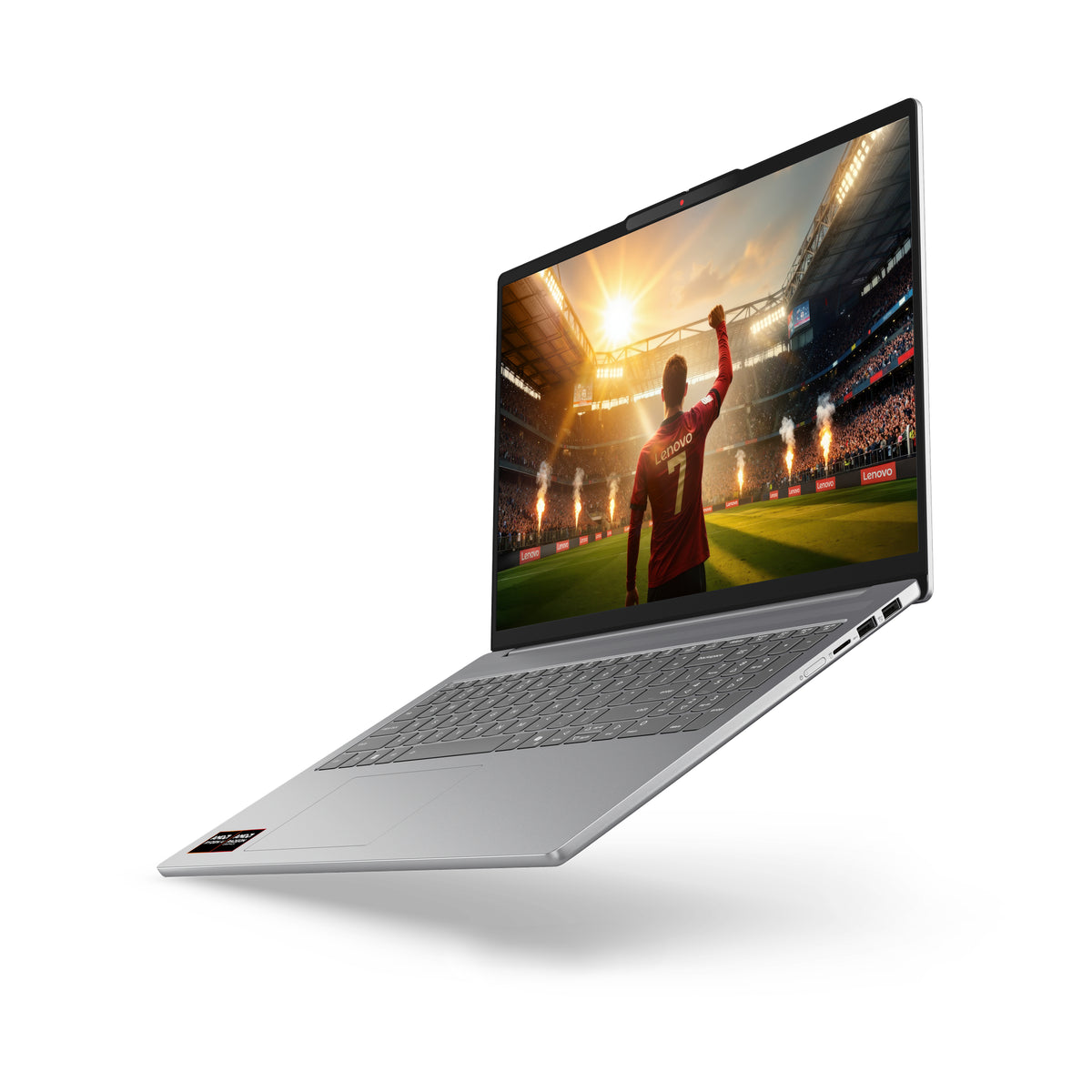 Lenovo IdeaPad Slim 5 16AGP11 Copilot+ PC AMD Ryzen AI 5 430 Ordinateur portable 40,6 cm (16") WUXGA 16 Go DDR5-SDRAM 1 To SSD Wi-Fi 7 (802.11be) Windows 11 Home Allemand Gris