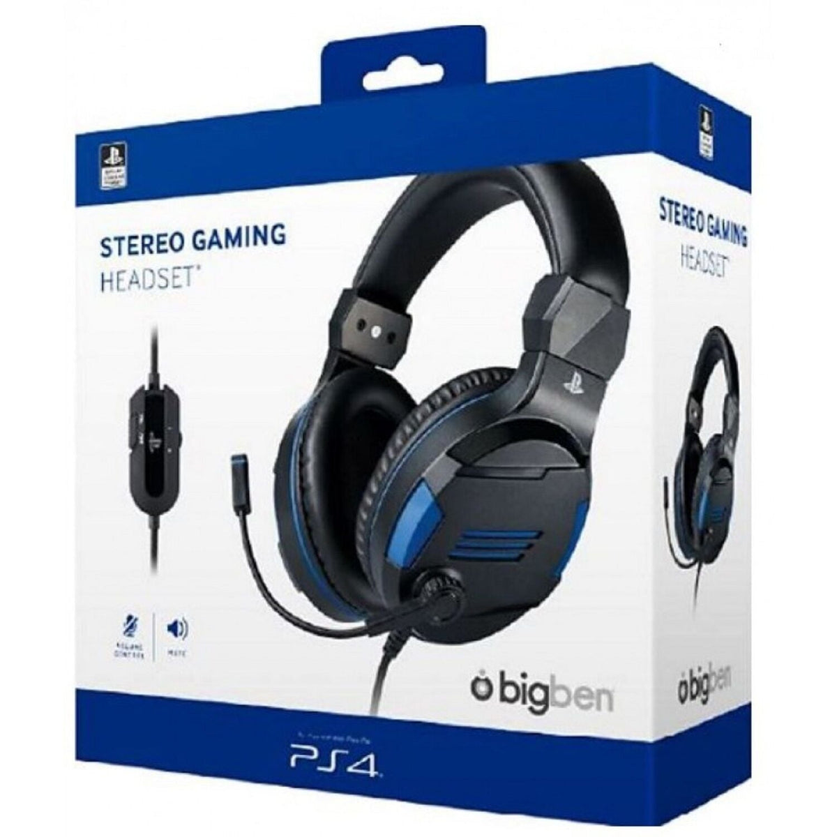 Bigben Casque PS4 V3 NOIR