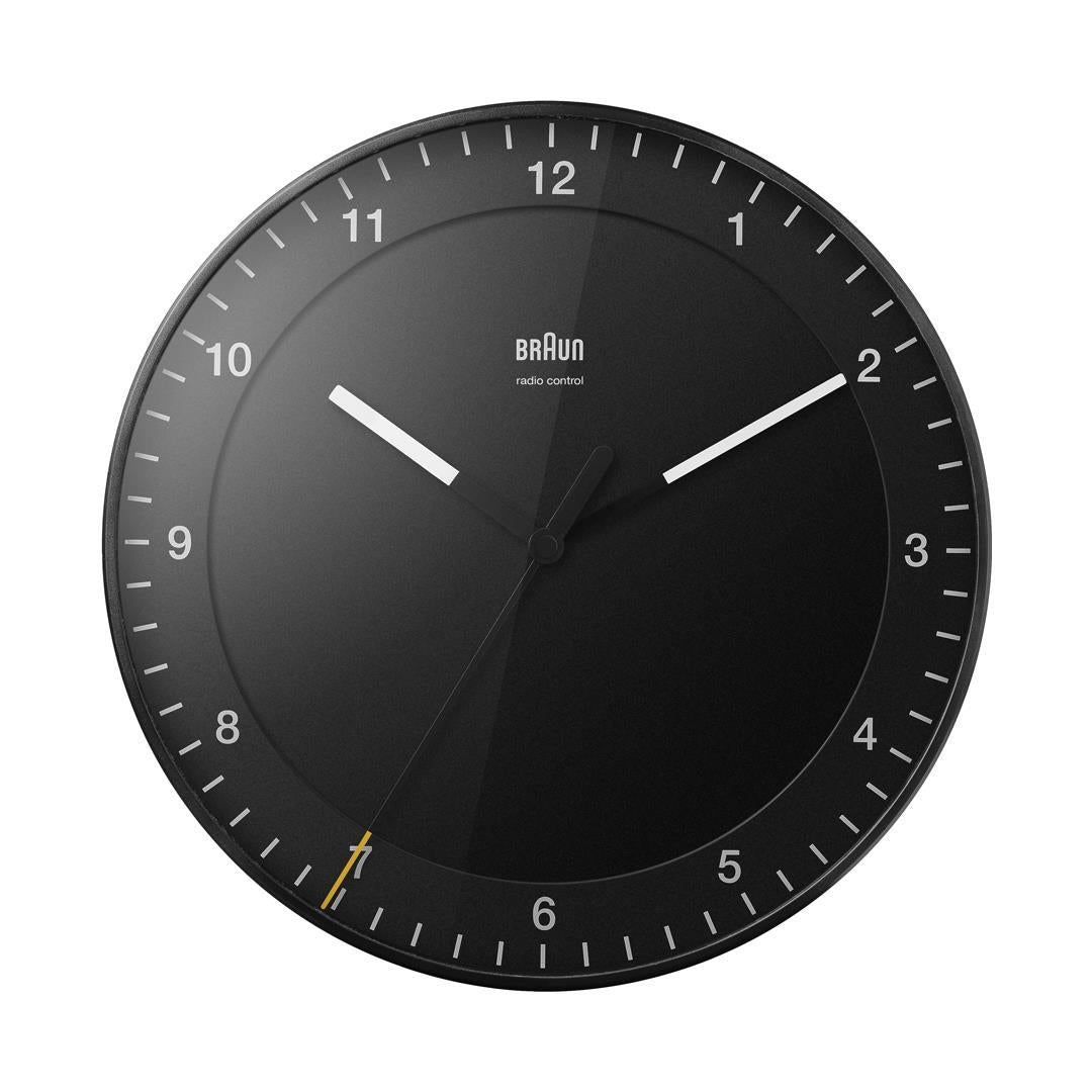 Braun BC 17B-DCF Horloge Murale Analogique Ronde Blanche
