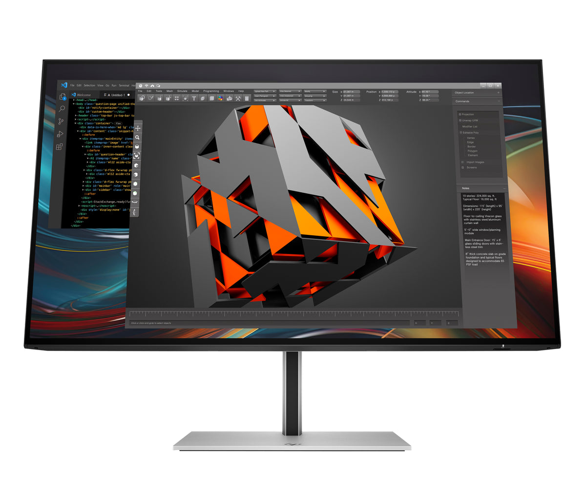 HP Series 7 Pro 724pf Écran Full HD 23,8 pouces Sans PVC