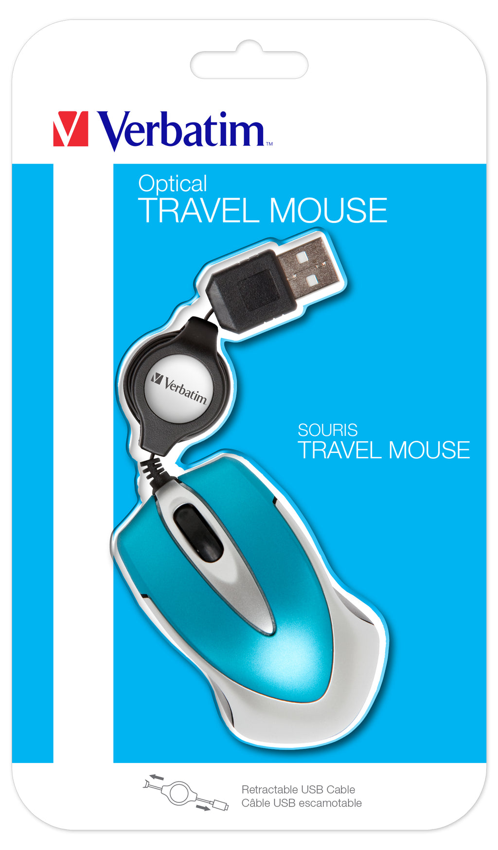 Verbatim Go Mini Souris Bureau Ambidextre USB Type-A Optique 1000 DPI