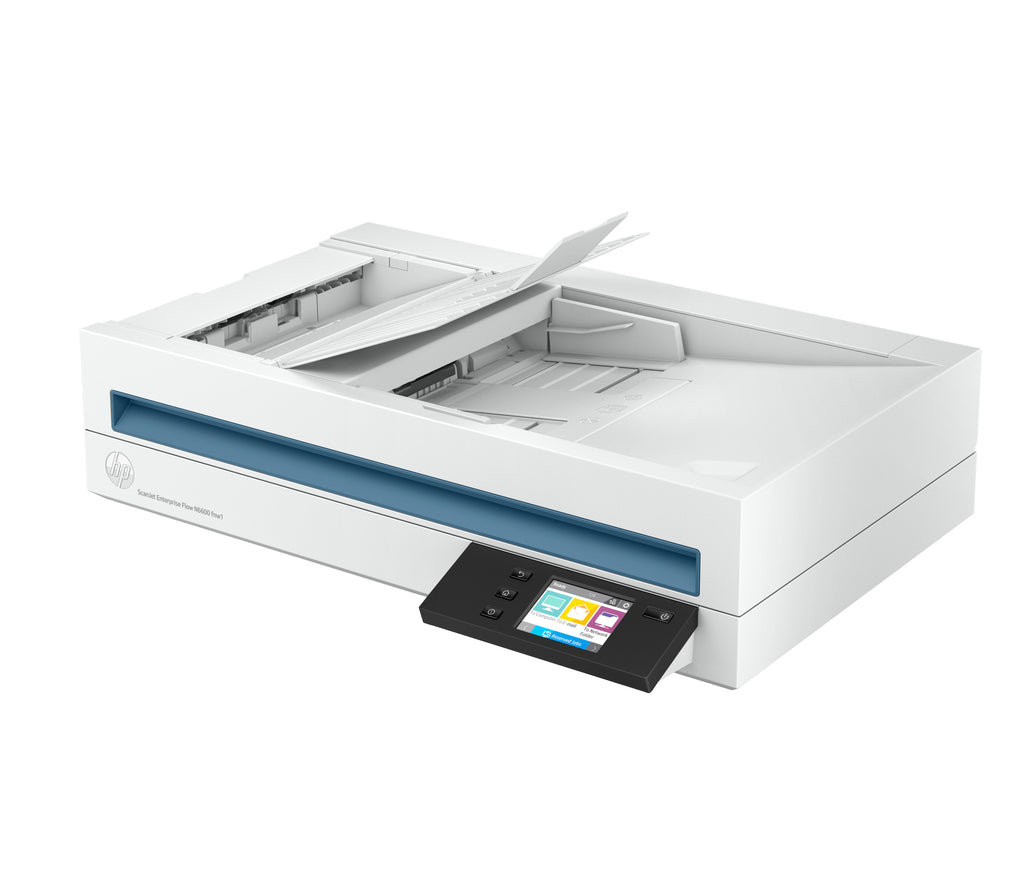 HP ScanJet Enterprise Flow N6600 fnw1 Scanner à plat A4 avec chargeur automatique, jusqu’à 50 ppm/100 ipm,1200 x 1200 DP