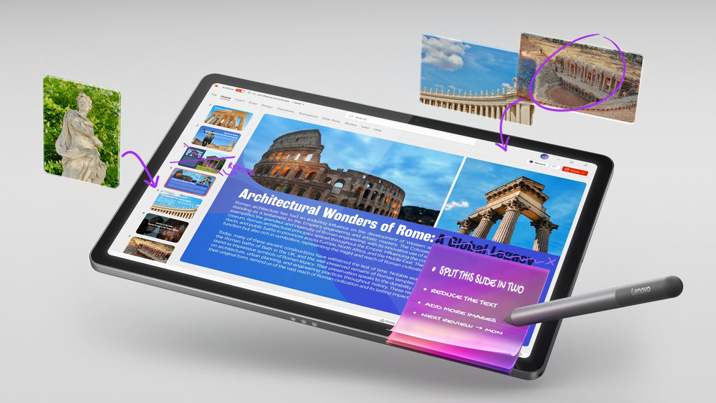 Lenovo Idea Tab Mediatek 256 Go 27,9 cm (11") 8 Go Wi-Fi 5 (802.11ac) Android 15 Gris