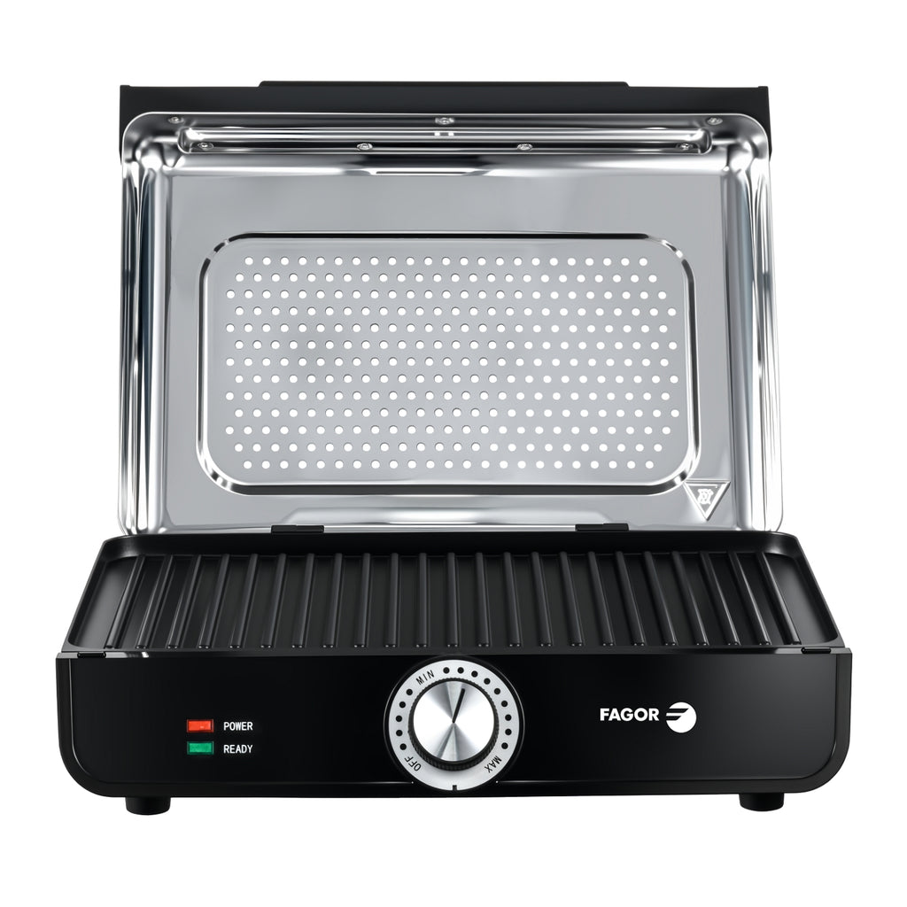 Fagor Plancha grill avec couvercle inox - FG1007CR