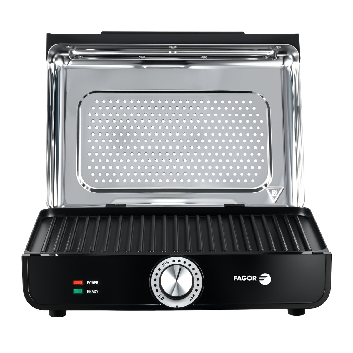 Fagor Plancha grill avec couvercle inox - FG1007CR